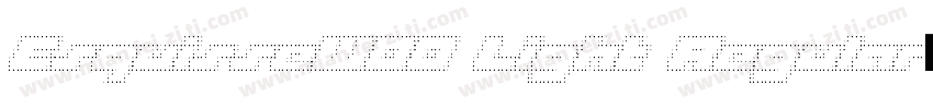 EsquisseW00 Light Regular字体转换